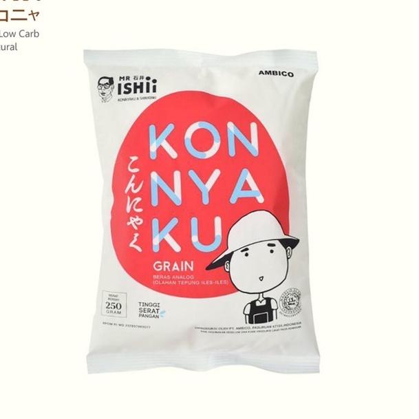 

ⅎ Konnyaku Grain / Konnyaku Rice - Beras Konnyaku / Shirataki Rice - Beras Shirataki 250g ♗