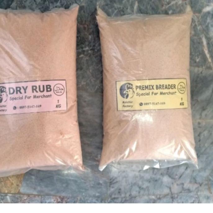 

❄ Bumbu Biang Fried Chicken 1kg : 20kg Tepung / Bumbu Premix Raichic / Bumbu Tepung Kentucky ➷