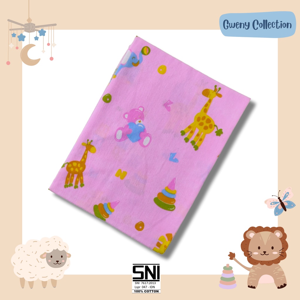 BEDONG BAYI BEDONG BABY NEWBORN BEDONG ANAK UKURAN 90 X 90 Cm FLANEL TEBAL (BF)