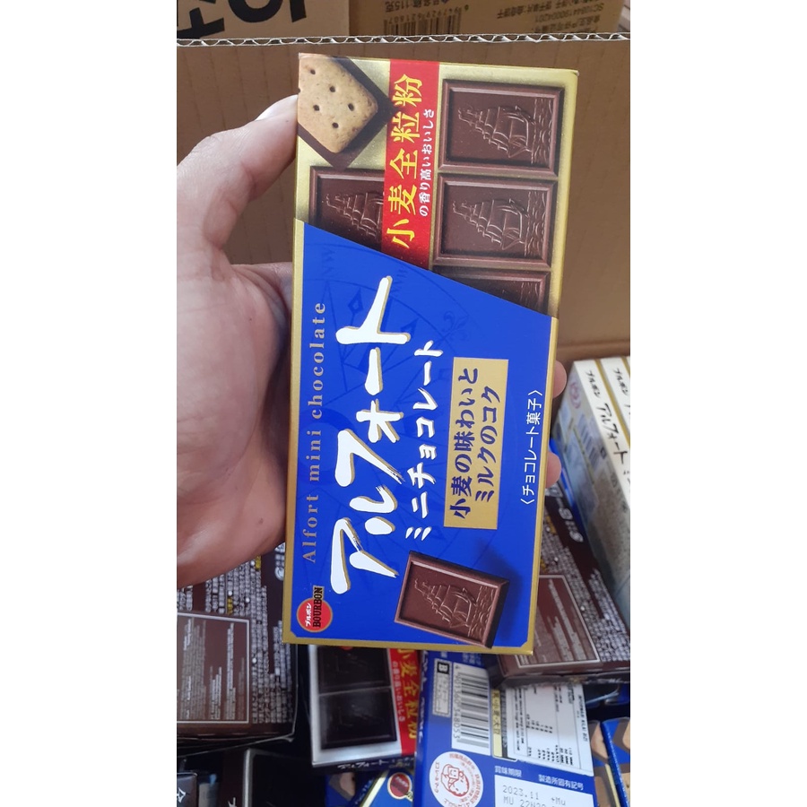 Bourbon alfort mini chocolate jepang