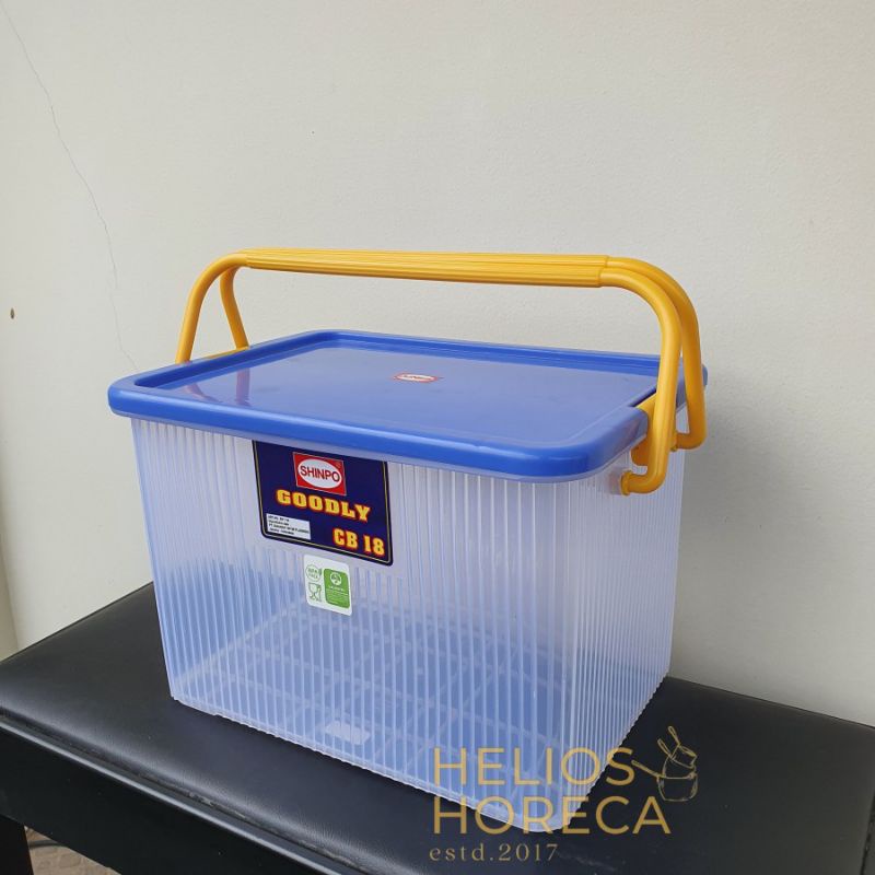PROMO TERMURAH BOX CONTAINER SHINPO / BOX SHINPO CB 18/ BOK SHINPO TRANSPARAN JINJINGAN/ TEMPAT PENY