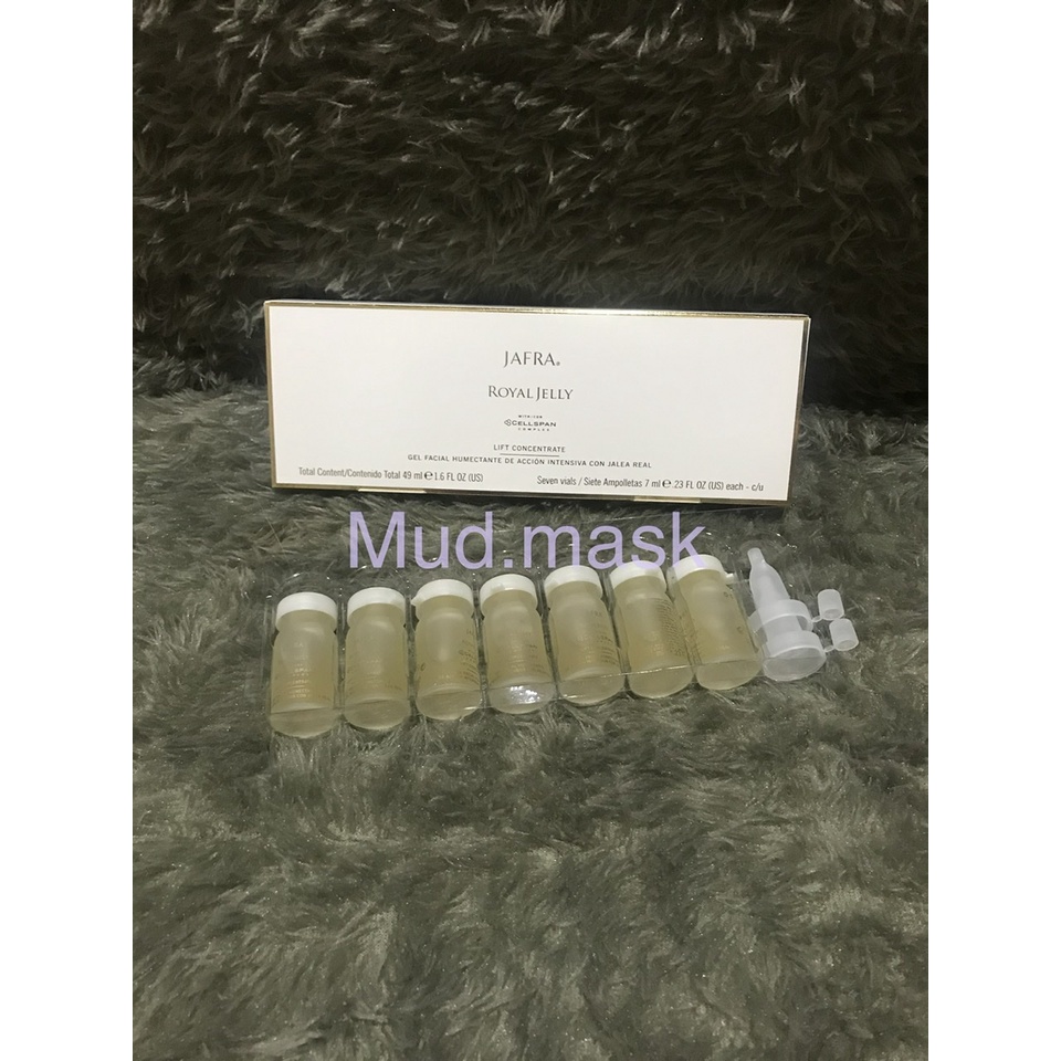 1 box Serum Royal Jelly Lift Concentrate 7 ml x 7 vial (Ed 04/2024) mud.mask