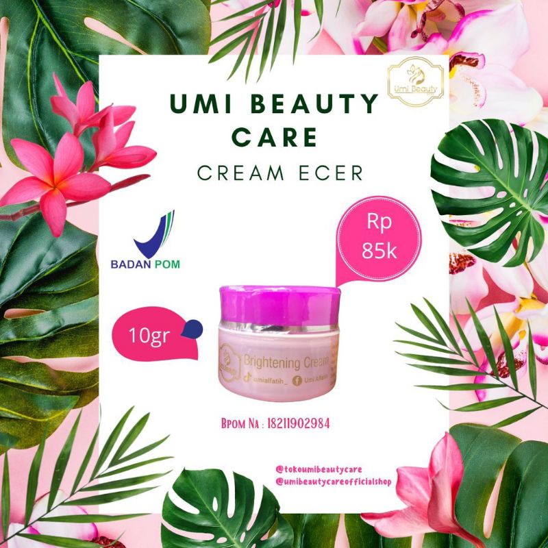CREAM UBC UMI ALFATIH CREAM ECER