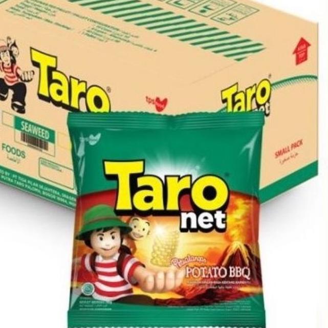 

❀ Taro potato bbq 9 gr, 1 dus isi 60 pcs ☜