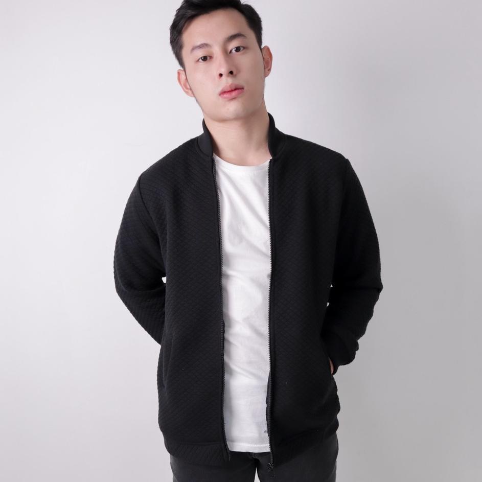 ➧ MSMO Men Basel Comfy Jacket Pria / Outer Cowo / Jaket Cowo ☝