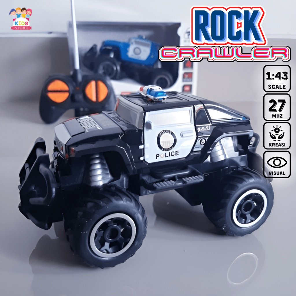 Mainan Mobil Remote Control Murah Mobil RC Rock Crawler | Mobil Mobilan Remote Jeep RC Besar