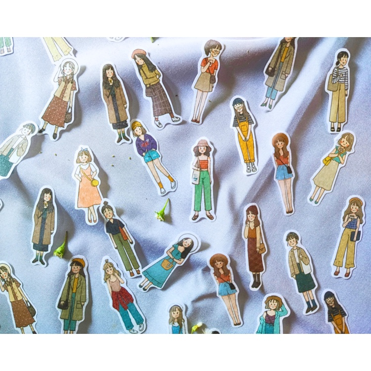 

STICKER CUTE GIRL WARDROBE untuk Journals/Scrapbook
