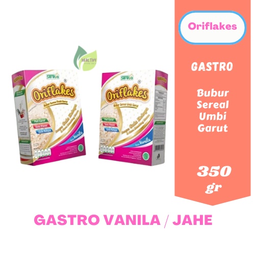 

[002] ORIFLAKES - Gastro Bubur Sereal Umbi Garut 350g - asam lambung