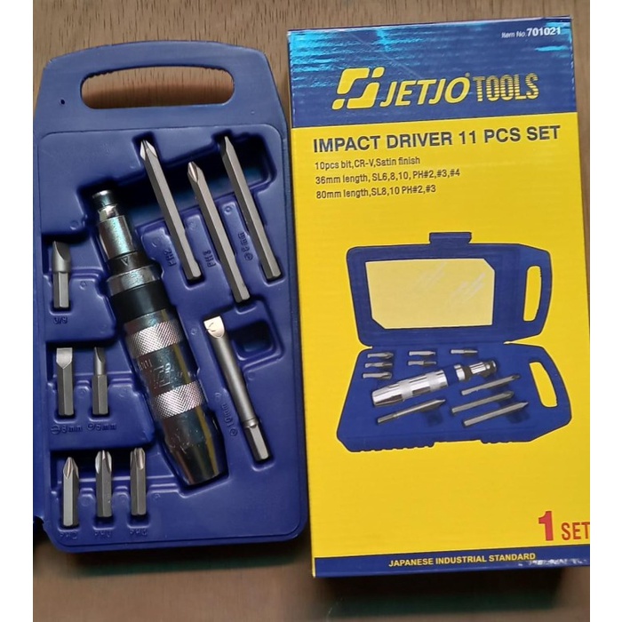 CT_ Obeng Ketok Lakoni Pro Set 11pcs Impact Driver Set 11pcs Lakoni Pro