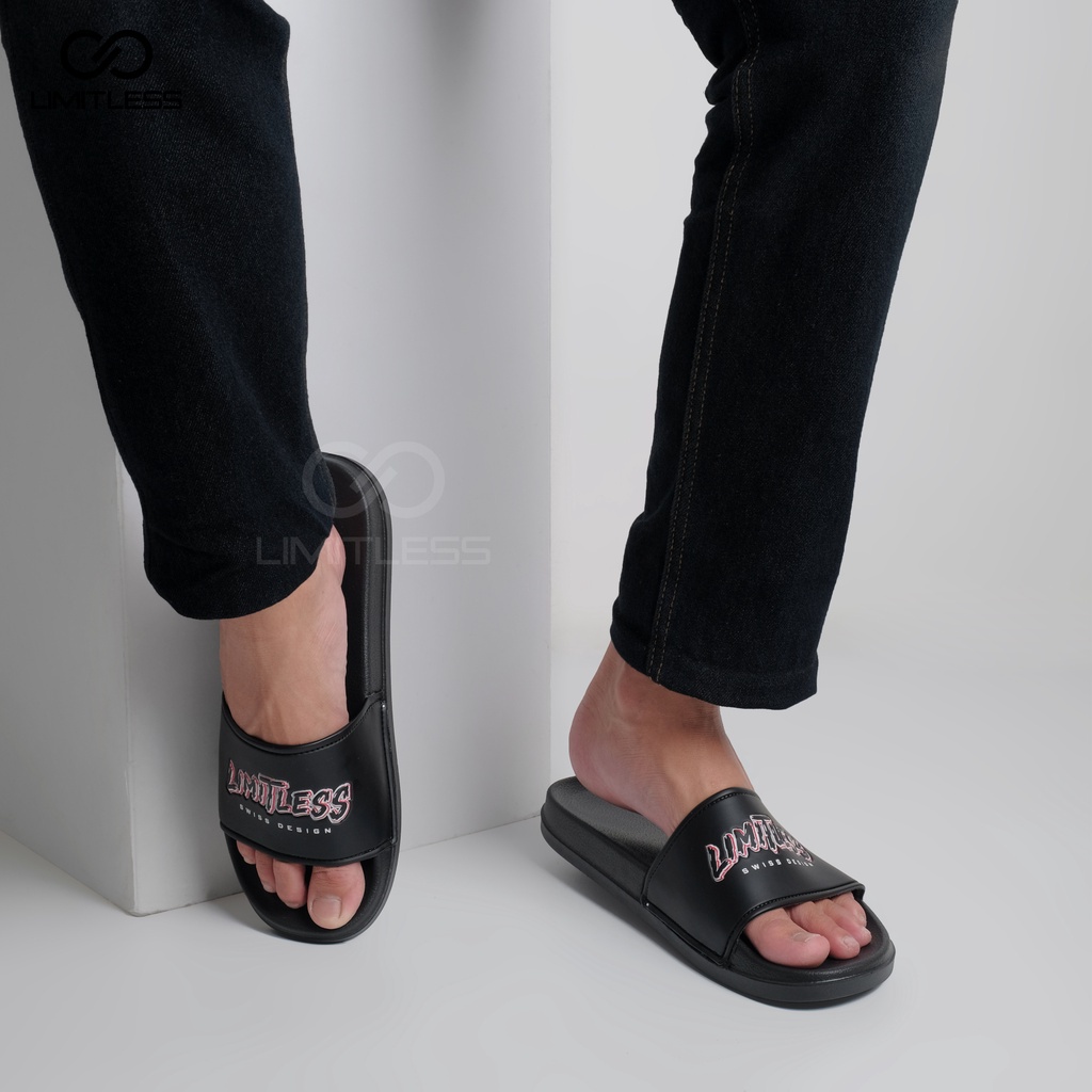 Zerolimit - Sandal Slide Pria CLINT Terbaru Casual Premium Sandal pria terbaru Sandal slide 2023 Sendal distro Sandal terlaris Limitless