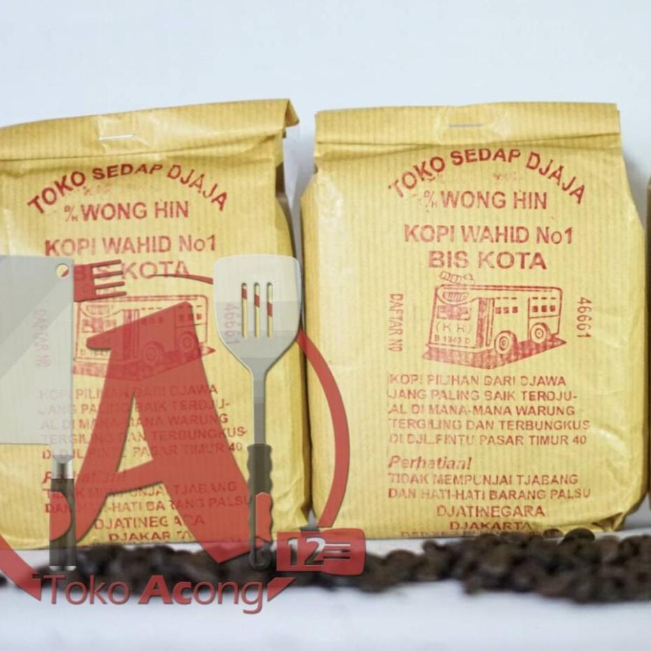 

♤ Kopi Bis Kota 250gram ( ARABICA ) / Kopi Wong Hin Dari Jatinegara Asli ▼