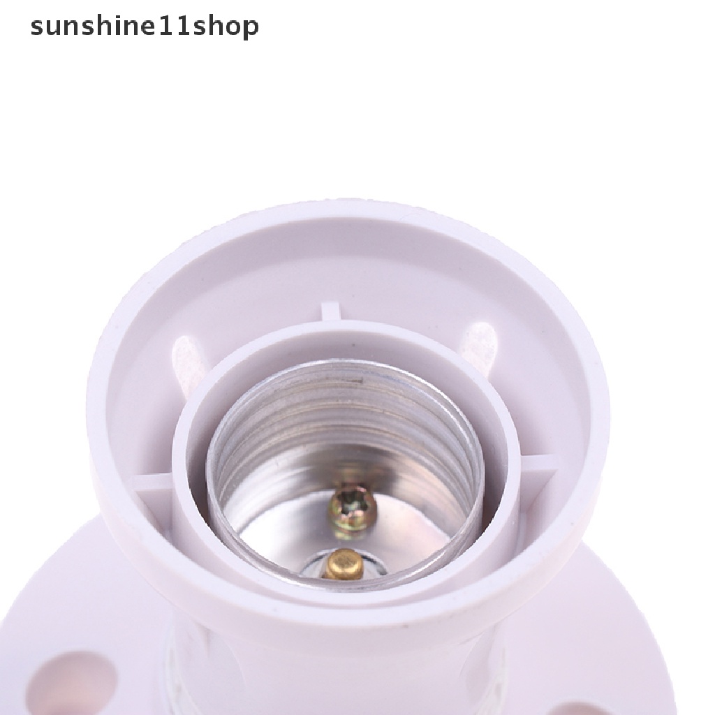 Sho E27 Sekrup Kepala Lampu Plafon Led Lamp Holder Desktop Led Lighg Base Socket N