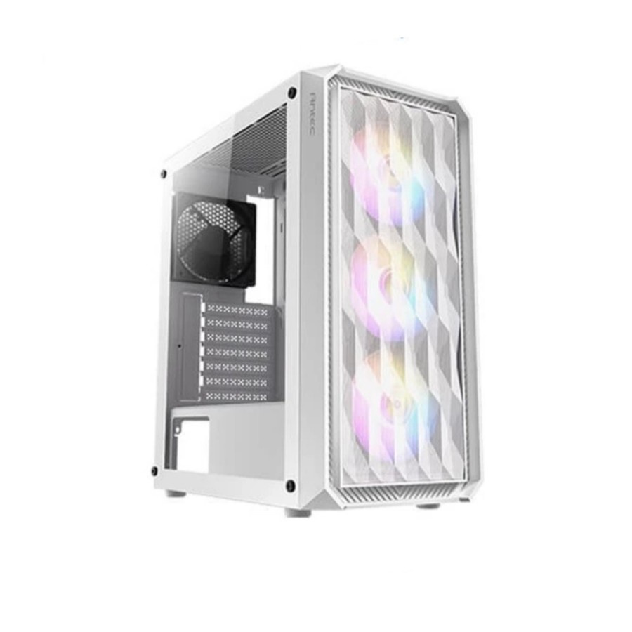 Casing Antec NX292 WHITE - Tempered Glass Window, ATX, 4x Fan 12cm