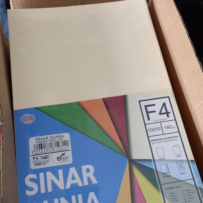 

kertas jeruk ivory 8 pack