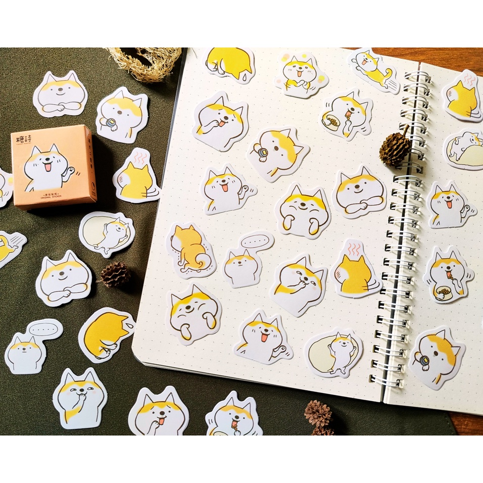 

STICKER CUTIE DOG untuk Journal/Scrapbook