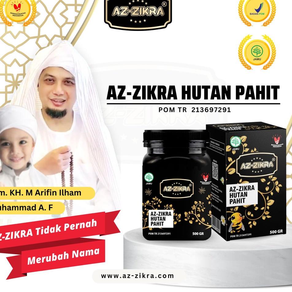 

➶ Hitam Azzikra Az-Zikra Hutan Hitam Pahit Asli 500 Gram Kemasan Baru ✭