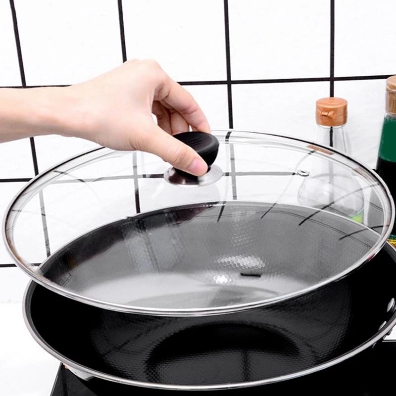 Stainless Steel Untuk Saucepan Kettle Lid Round Fixing Pegangan Anti Panas Aksesoris Peralatan Dapur Tahan Panas Cookware Panci Tutup Panci Pegangan Tangan Universal Pengganti Tutup Pegangan