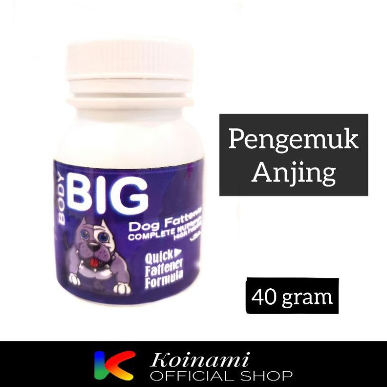 Stok terbaru  BODY BIG DOG / VITAMIN PENGGEMUK ANJING / VITAMIN NAFSU MAKAN ANJING / vitamin anjing