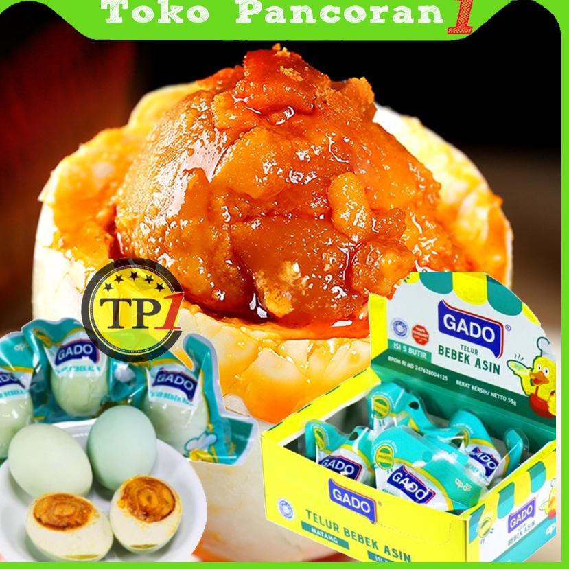 

Terbaru Gado Telur Bebek Asin Telur Siap Makan Praktis 1 Butir 55g