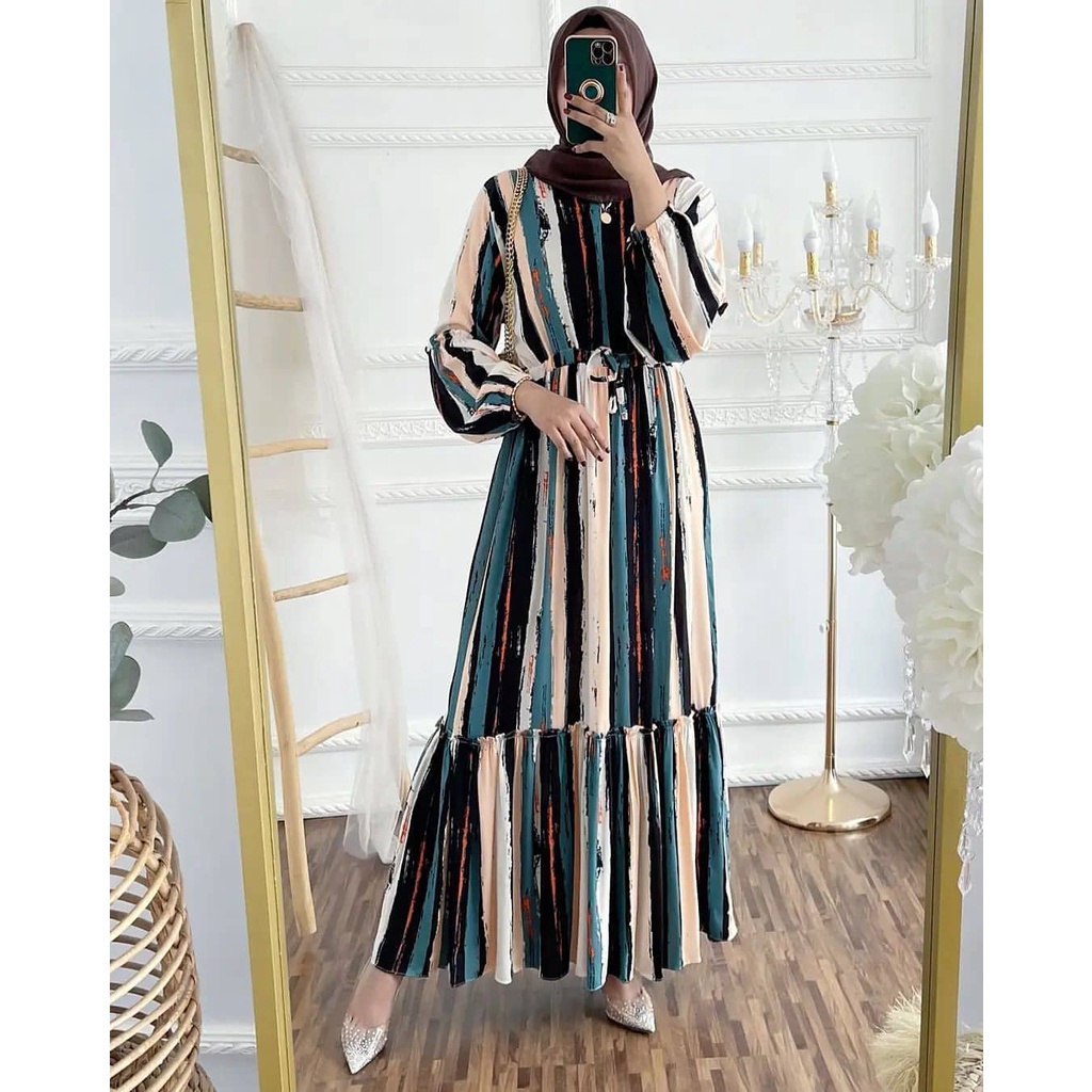 Gamis Rayon /  homedress Rayon / Busui Friendly / gamis Rayon motif/ Dress Rayon / Gamis Wanita / Gamis wanita LD105 / Gamis Motif Rayon / Gamis Wanita terkini / Gamis wanita kekinian