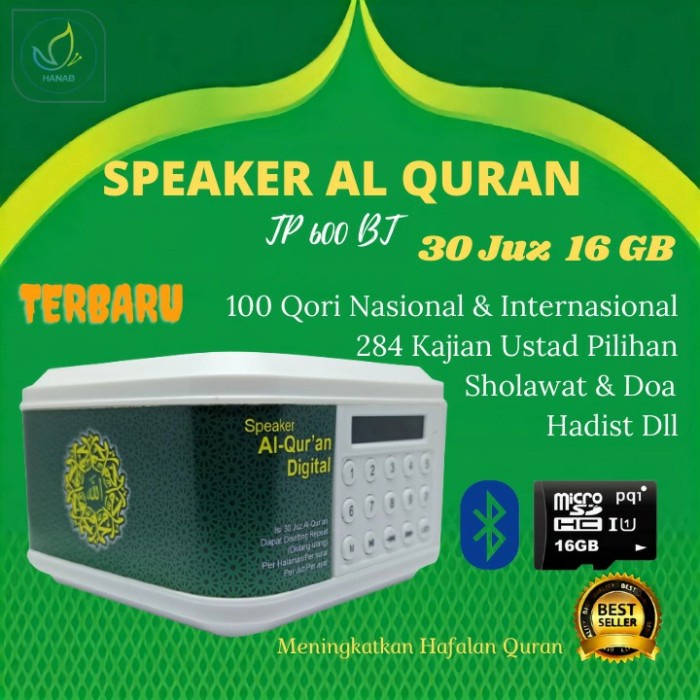 SPEAKER AL QURAN MUROTAL DIGITAL 30 JUZ SPEKER QURAN SPIKER ALQURAN A ORIGINAL