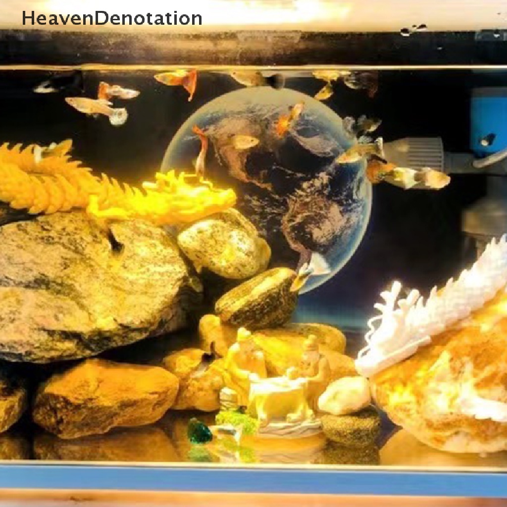 [HeavenDenotation] 3d Printed Articulated Dragon Cina Panjang Fleksibel Aquarium Ikan Lansekap Dekorasi Ornamen Model Mainan Rumah Kantor Dekorasi Decor Anak Hadiah HDV