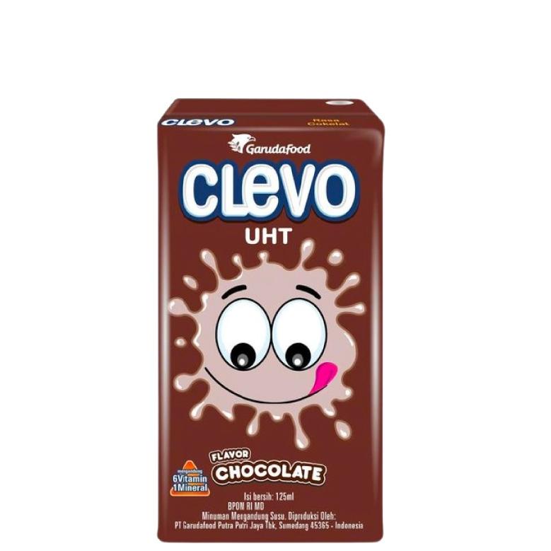 

【Penjualan Terbaik】✅COD Clevo Susu UHT Rasa Coklat 5 x 115 mL