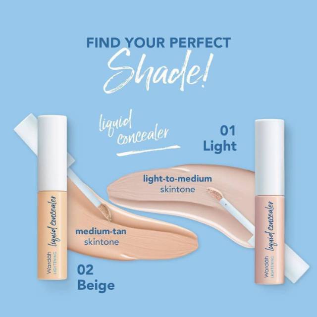 Wardah Lightening Liquid Concealer/Wardah/conceler