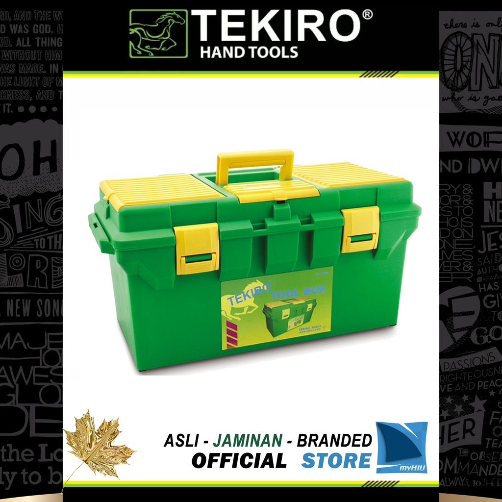 Tempat Menyimpan Kunci Mekanik 556 x 278 x 270 mm / Tool Box Type 0280 Plastik TEKIRO