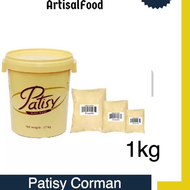 

✲ Butter Mentega CORMAN PATISY 1kg Room Butter kiloan 1 kg ✺