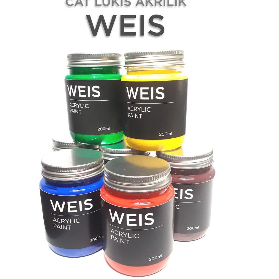 

Spesial Khusus WEIS Cat Lukis Akrilik 200mL / Cat Acrylic
