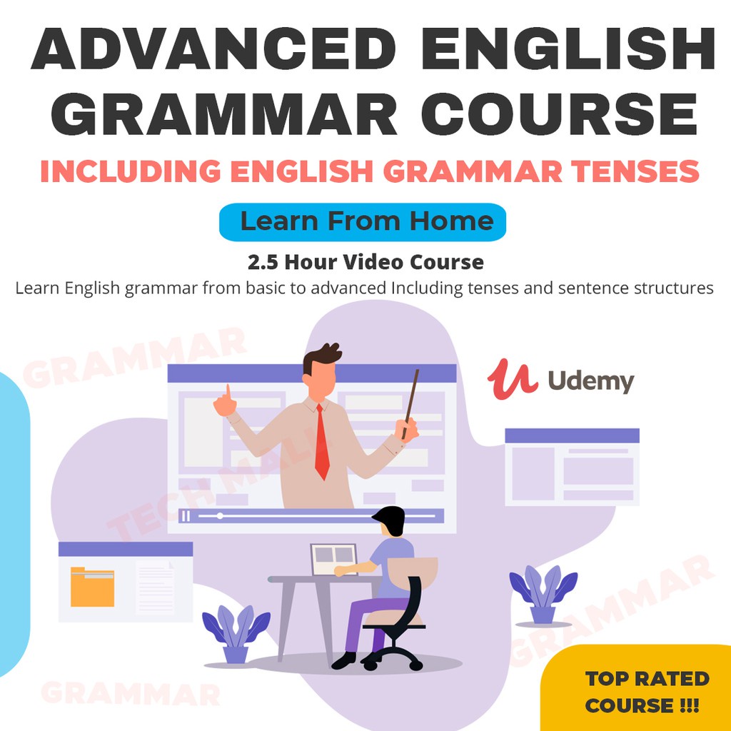 

NS Advanced English Grammar Video Course - Including English Grammar Tenses