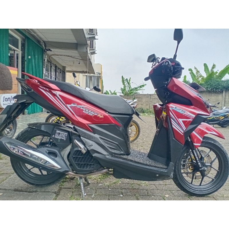 Striping Stiker Vario Led Old Transparan Custom List Simpel