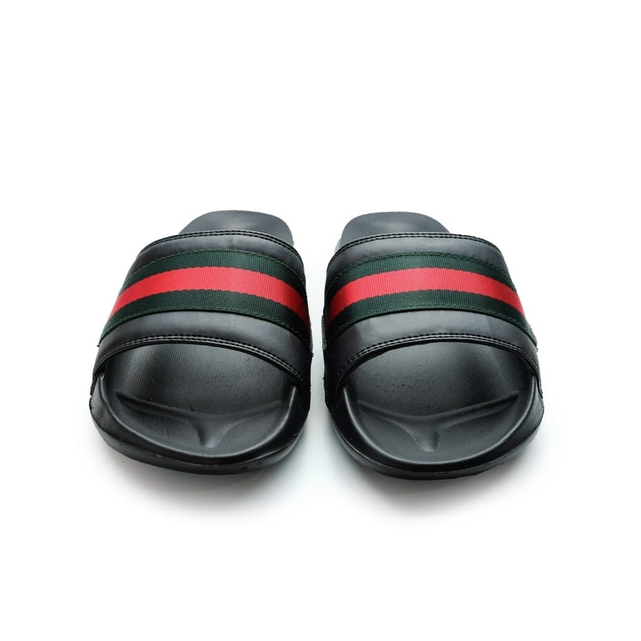 Sun Casual - Prime Army / Red | Slippers Slide | Sandal Pria