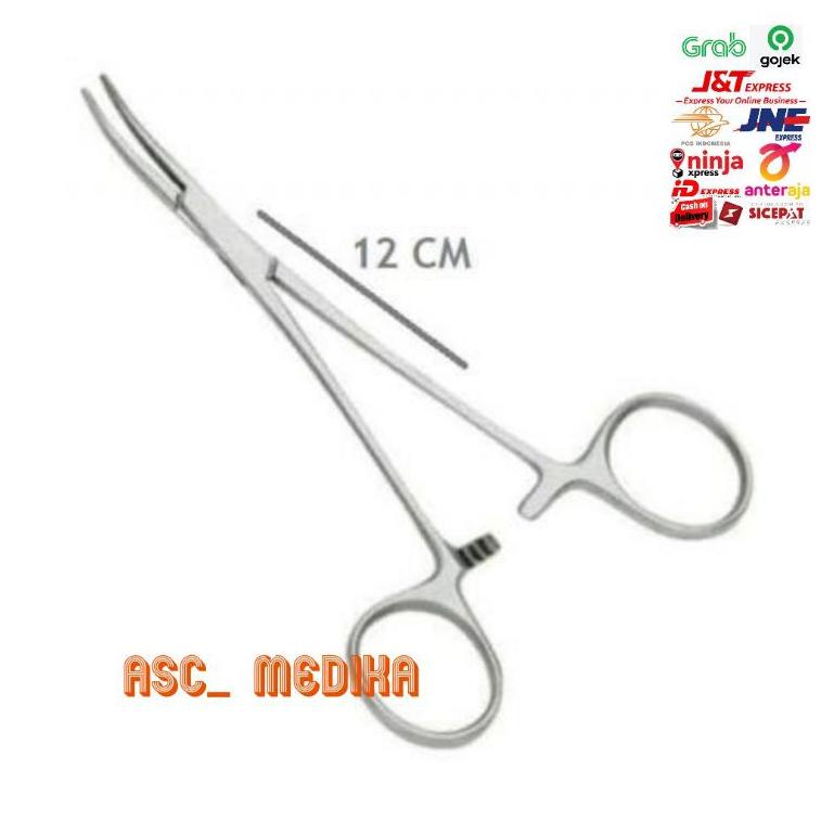 P28 Klem Bengkok Mosquito 12cm / Klem Arteri Bengkok / Moskuito Klem Bengkok PALING BAGUS ⇜