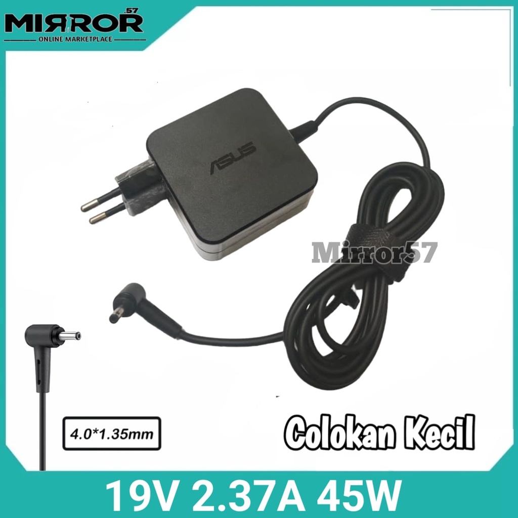 Charger Laptop Asus VivoBook Max X441 X441UA X441UV X441UR X441U Adaptor Asus 19V 2.37A 45W