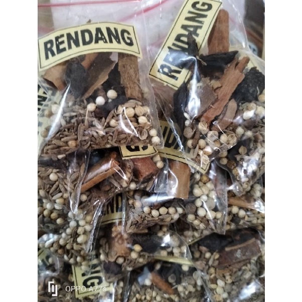 

bumbu rendang racikan kemasan 25gram