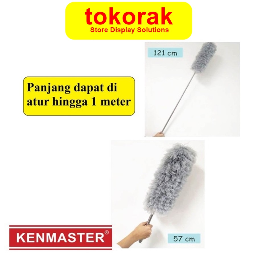 KEMOCENG MICROFIBER PANJANG EXTEND KENT - KEMOCENG PEMBERSIH DEBU