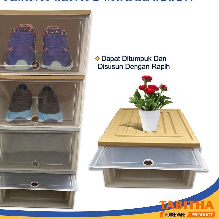 ✪ TABITHA Starterpack Rumah Rapi G - Kotak Penyimpanan / Tempat Penyimpanan Container Box Rak Sepatu