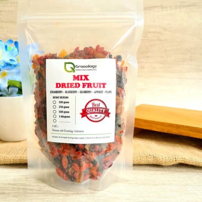 

✦ Mix Fruit 500 gram (Blueberry, Cranberry, Gojiberry, Aprikot & Plum) ✿