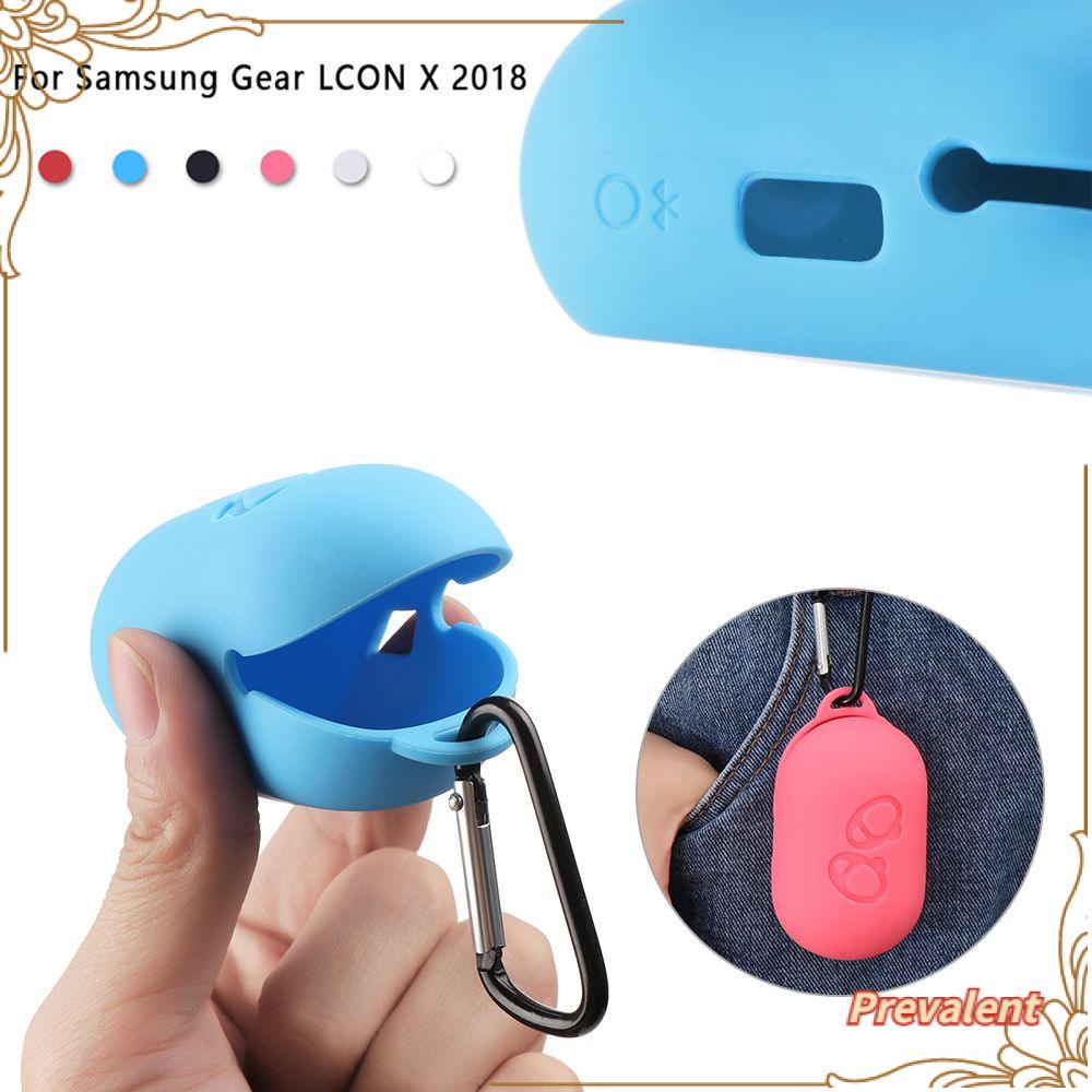 Preva Casing Pelindung Non-slip Dengan Carabiner Luxury Earphone Skin