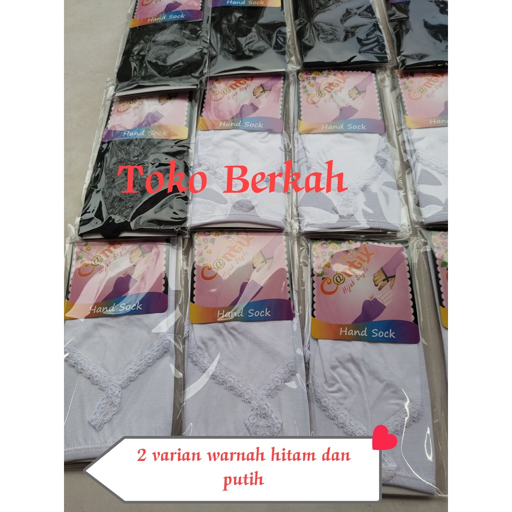 hand sock hijab premium haji dan umroh