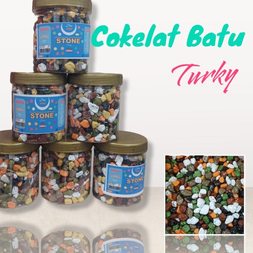 

✥ Coklat batu/krikil original turky 500gr ➭