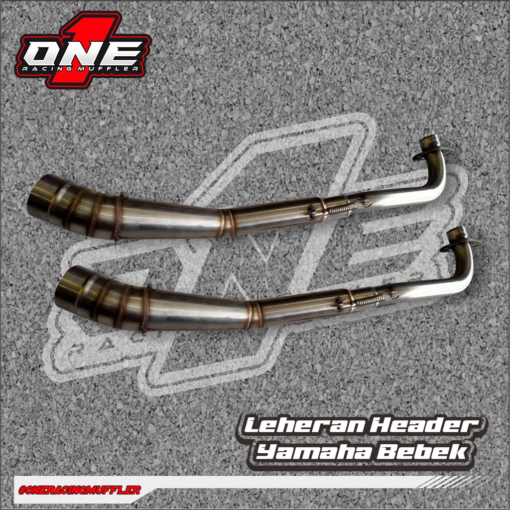 Knalpot racing Leheran Header Yamaha Bebek Netral Model Semi Cacing