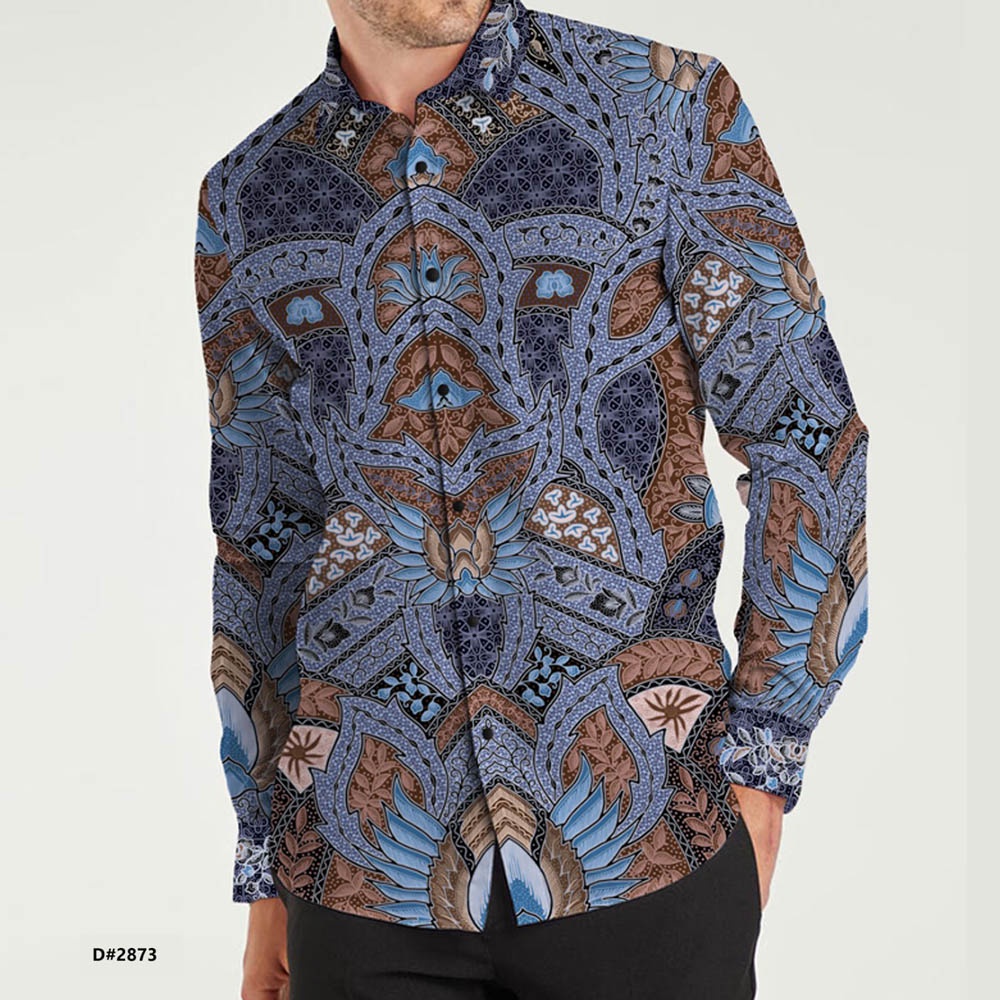 Kain Batik Tulis / Semi Tulis Batik / Pola Baju Batik - 2873