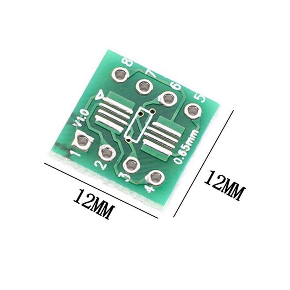 Agustina Conveter Board Sirkuit Elektronik 1.27mm Double Sides 0.65mm PCB Board Converter TSSOP8 SOP8 SMD Ke DIP8