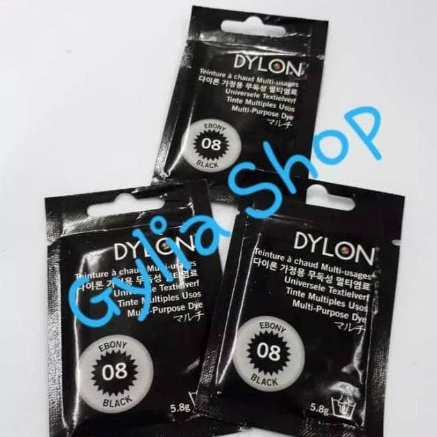 

DISKON/ Terbaru Pewarna Tekstil / Pakaian / Wantex Dylon Hitam 785