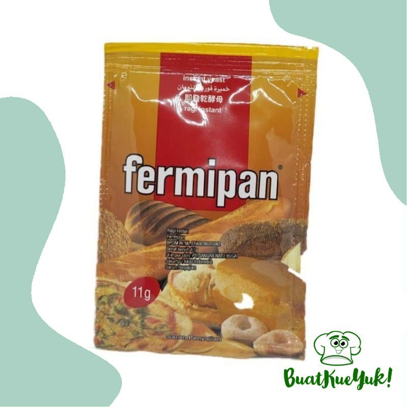 

Fermipan - Ragi Instan Sachet 11 Gram