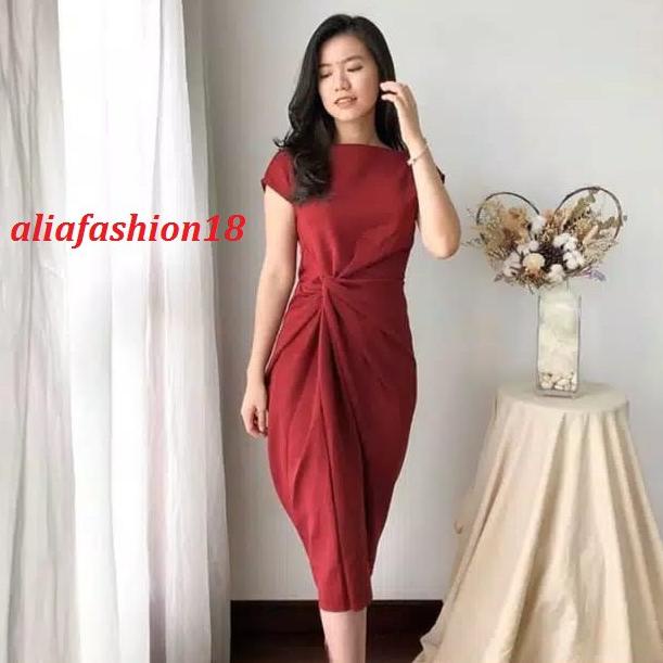 BIG SALE DRESS ROSARIA / ROSARIA DRESS / ROSARIA DRESS SCUBA / DRESS SCUBA PREMIUM