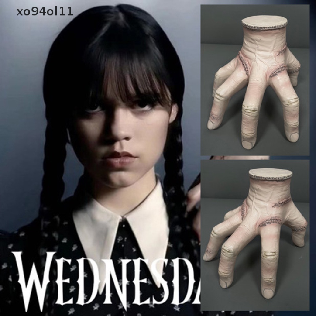 Xo Wednesday Thing Hand From Addams Family Ornament Patung Latex Dekorasi Rumah Craft OL